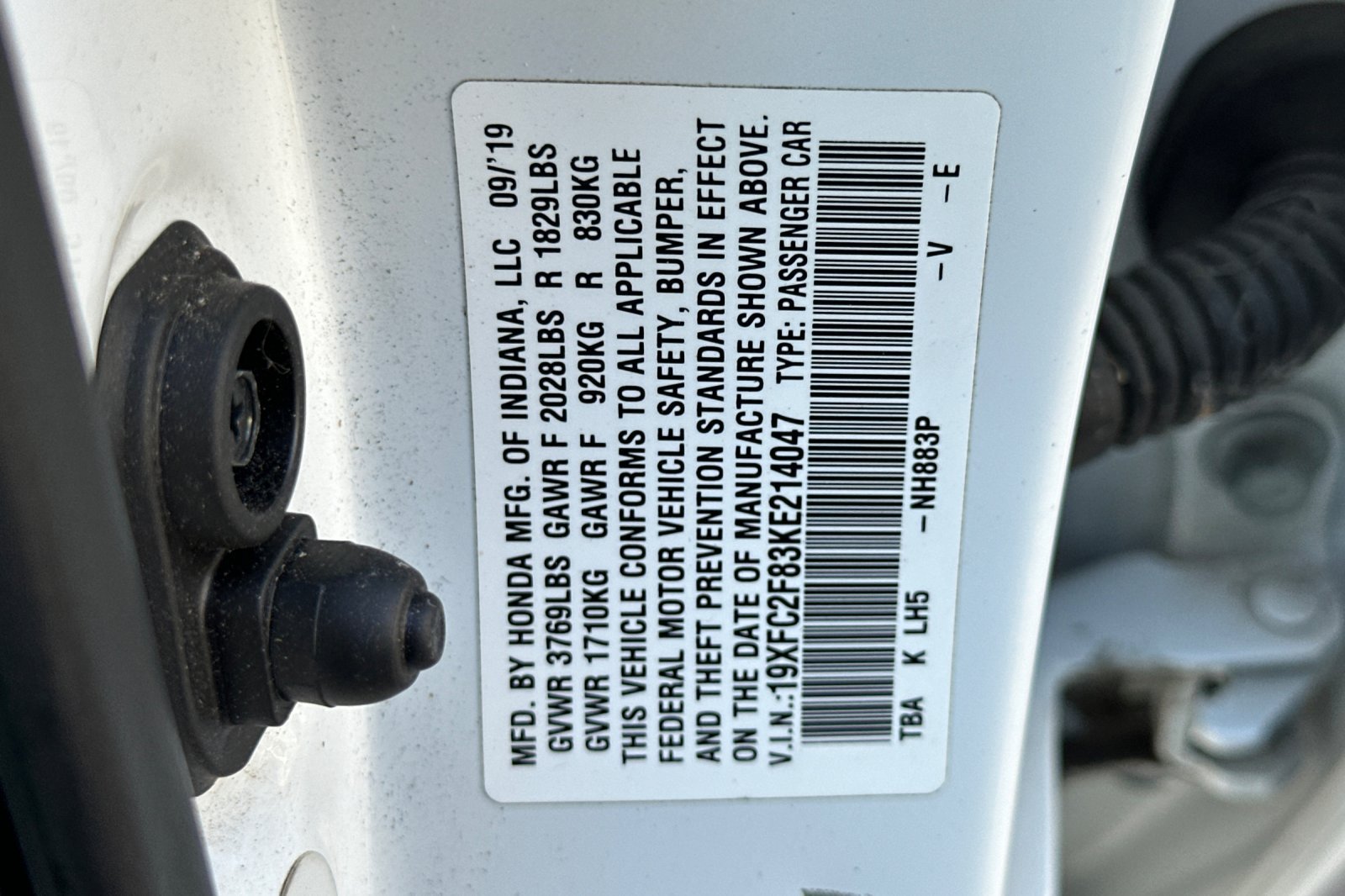 Used 2019 Honda Civic Sport image 28
