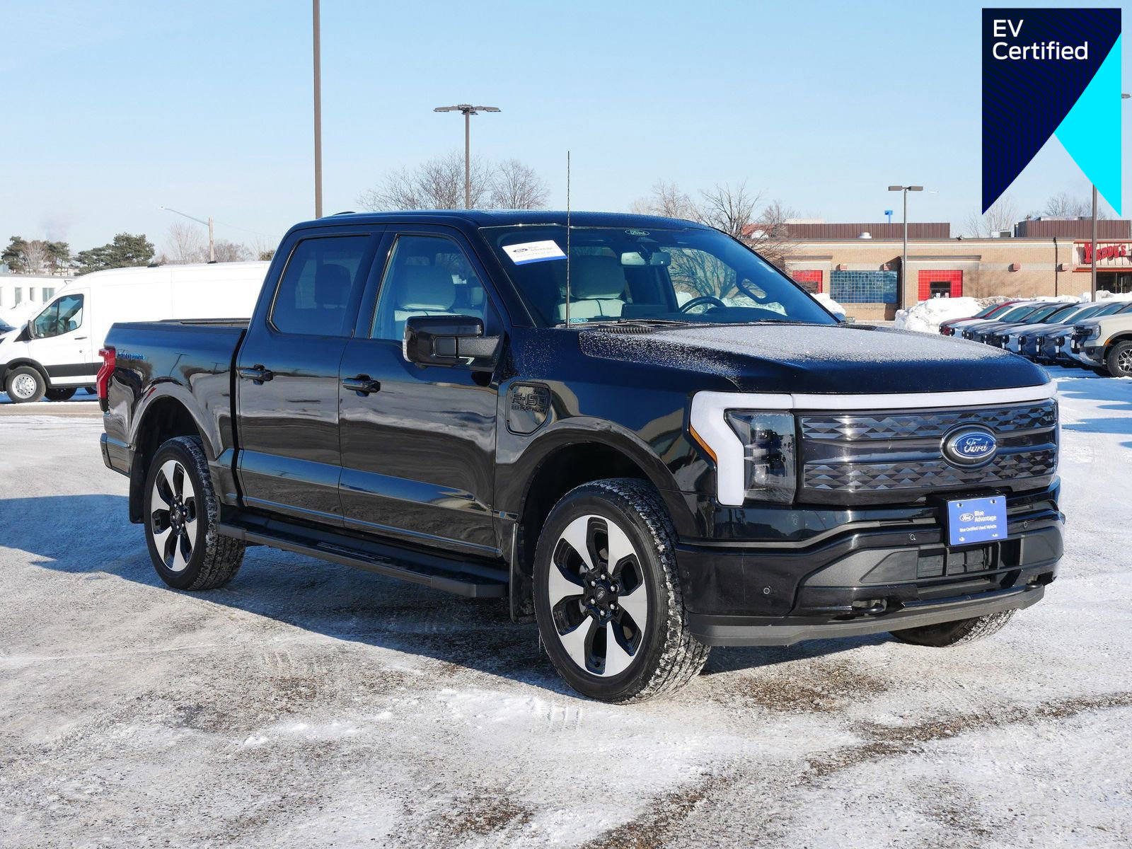 Certified 2022 Ford F150 Lightning Platinum