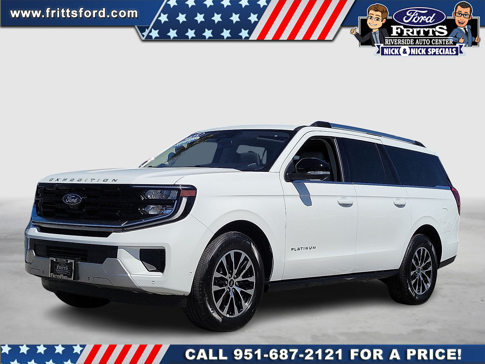 Certified 2025 Ford Expedition Max Platinum AWD/4WD image 1