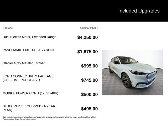 Certified 2025 Ford Mustang Mach-E Premium AWD/4WD image 6
