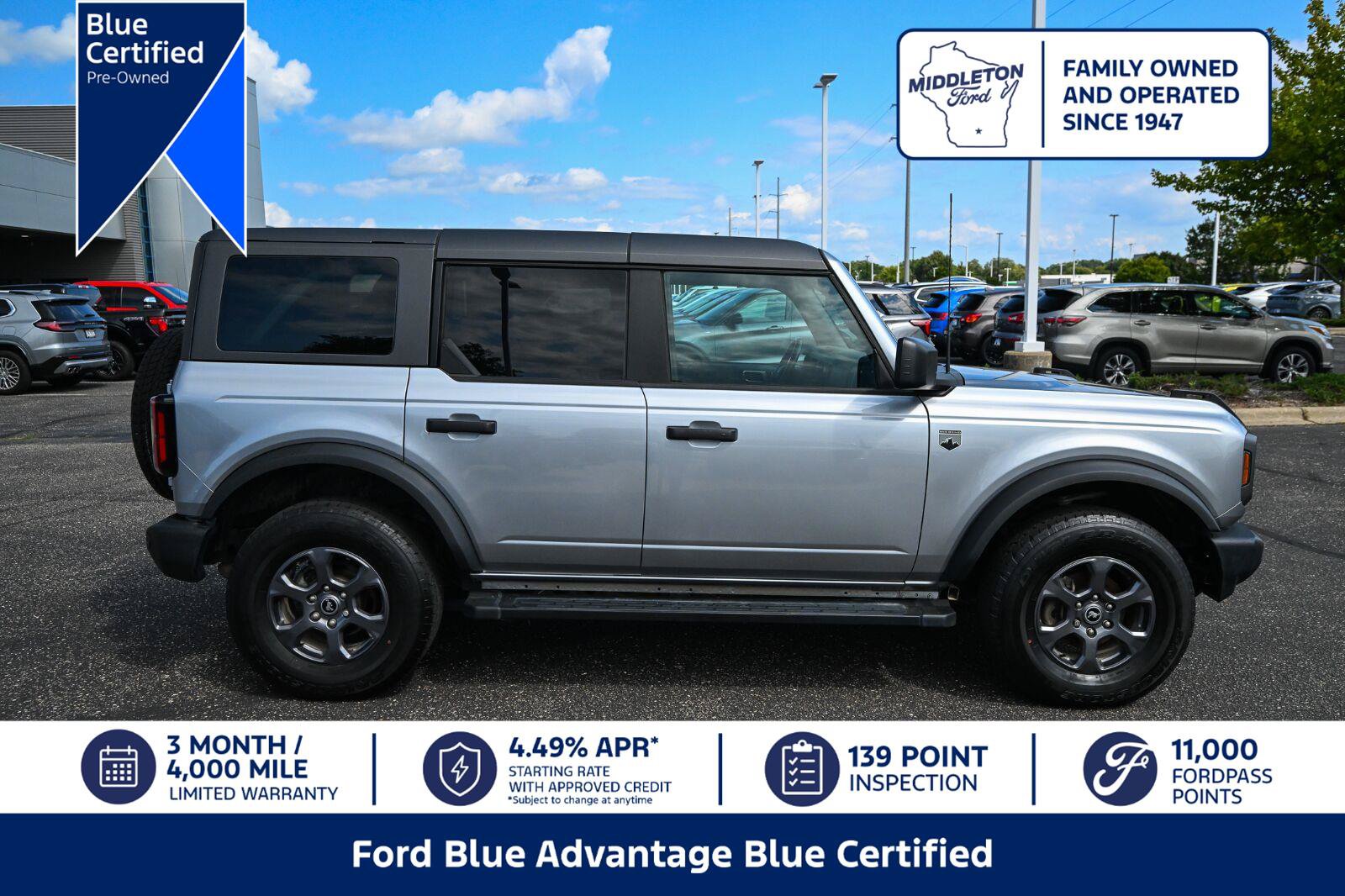 Certified 2024 Ford Bronco Big Bend