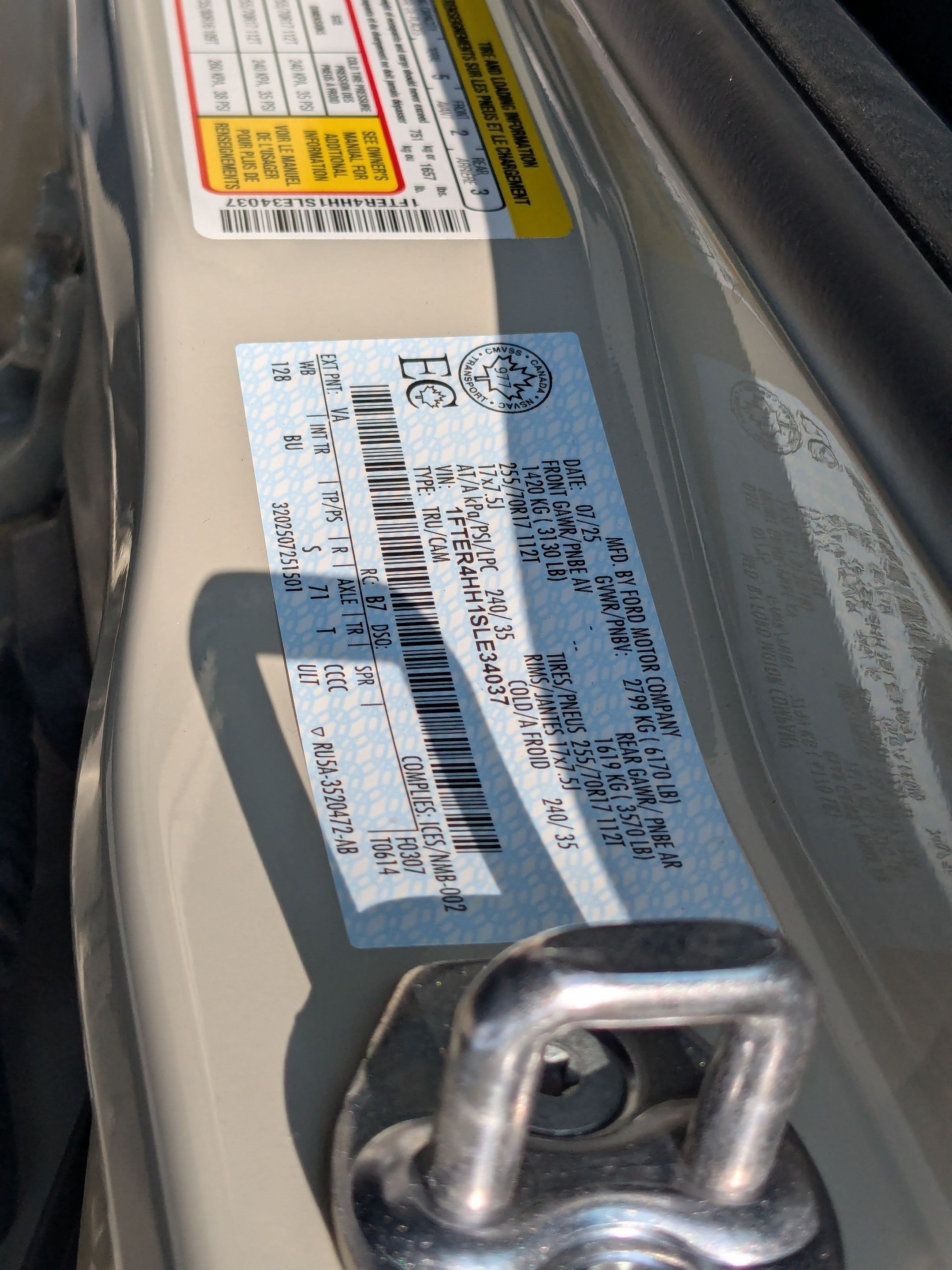 Certified 2025 Ford Ranger XLT w/ Equipment Group 301A High AWD/4WD image 32