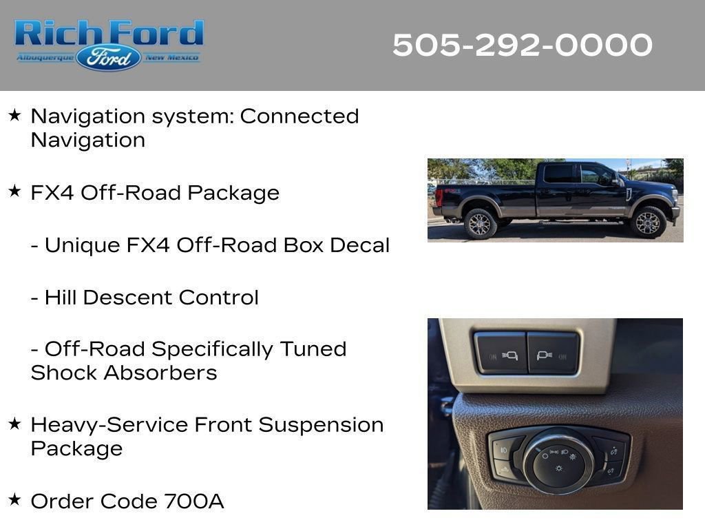 Certified 2022 Ford F250 King Ranch w/ FX4 Off-Road Package AWD/4WD image 14