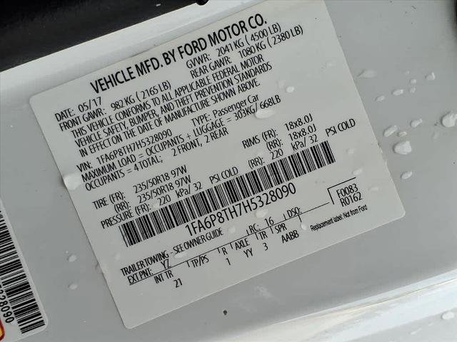 Certified 2017 Ford Mustang Coupe image 23