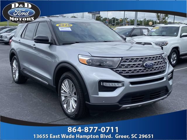 Certified 2020 Ford Explorer Limited w/ Class III Trailer Tow Package RWD image 1