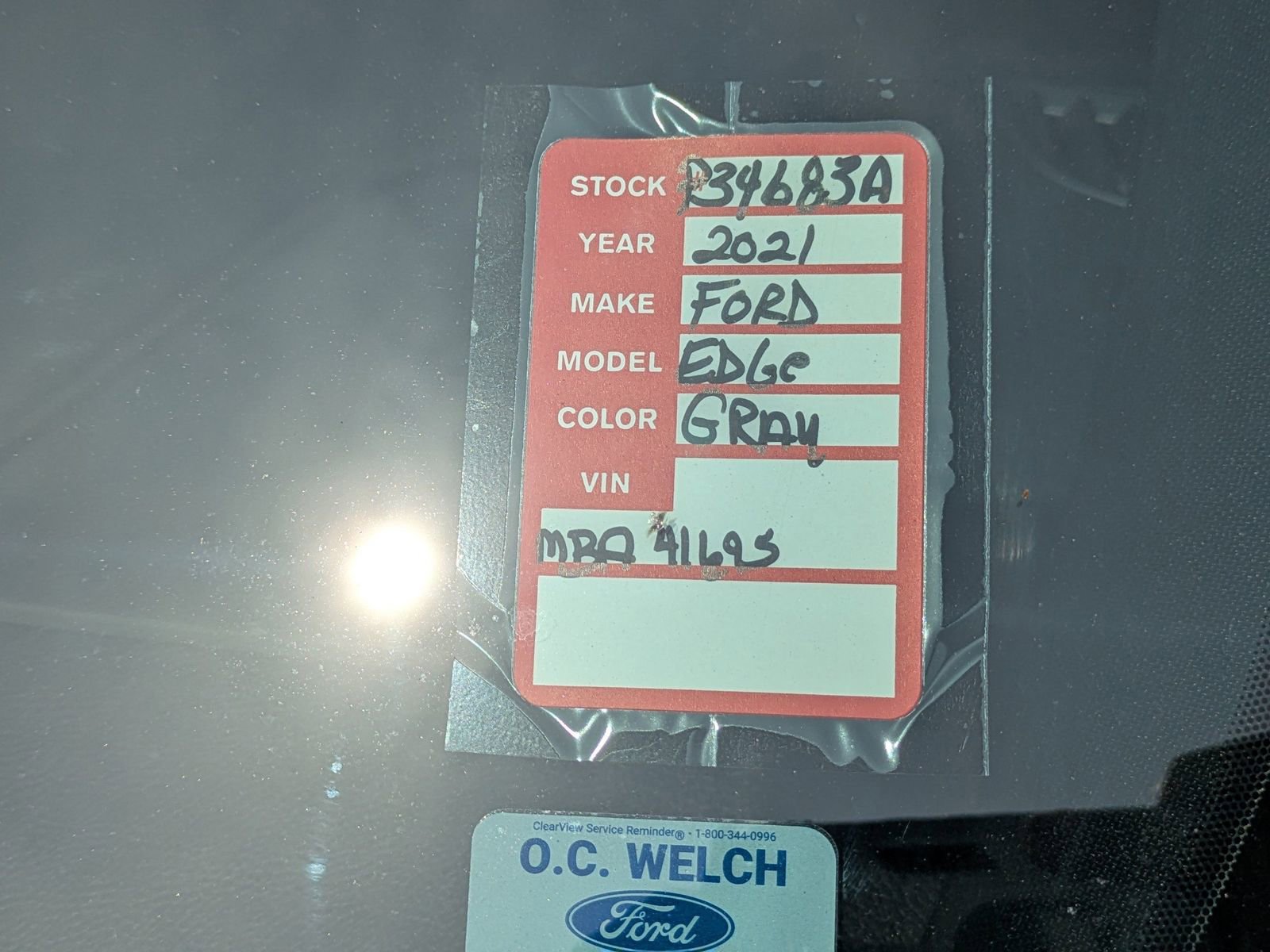 Certified 2021 Ford Edge ST AWD/4WD image 14