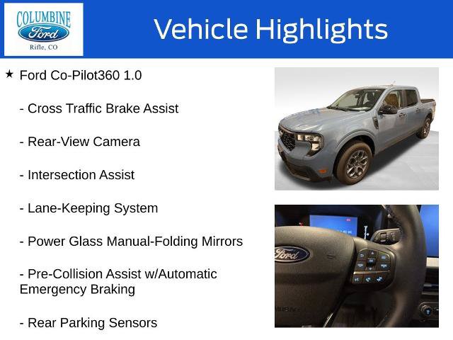 Certified 2025 Ford Maverick XLT w/ XLT Luxury Package AWD/4WD image 12