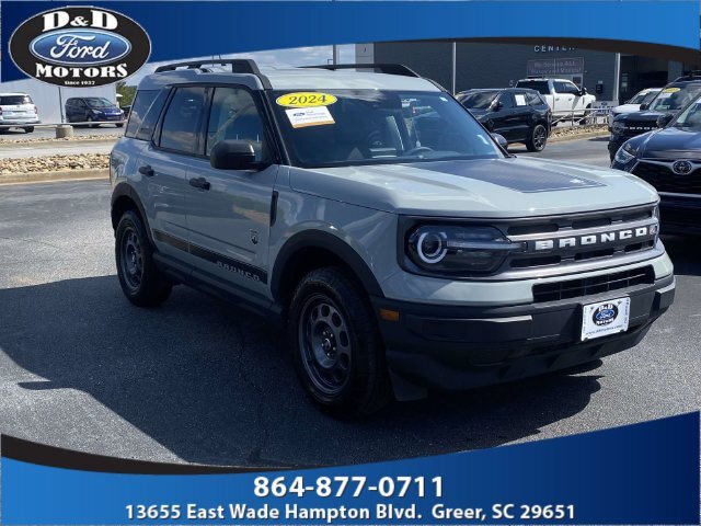 Certified 2024 Ford Bronco Sport Big Bend