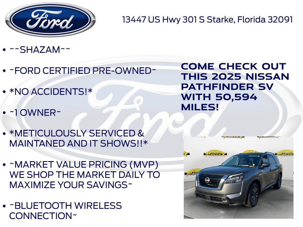 Used 2025 Nissan Pathfinder SV FWD image 6