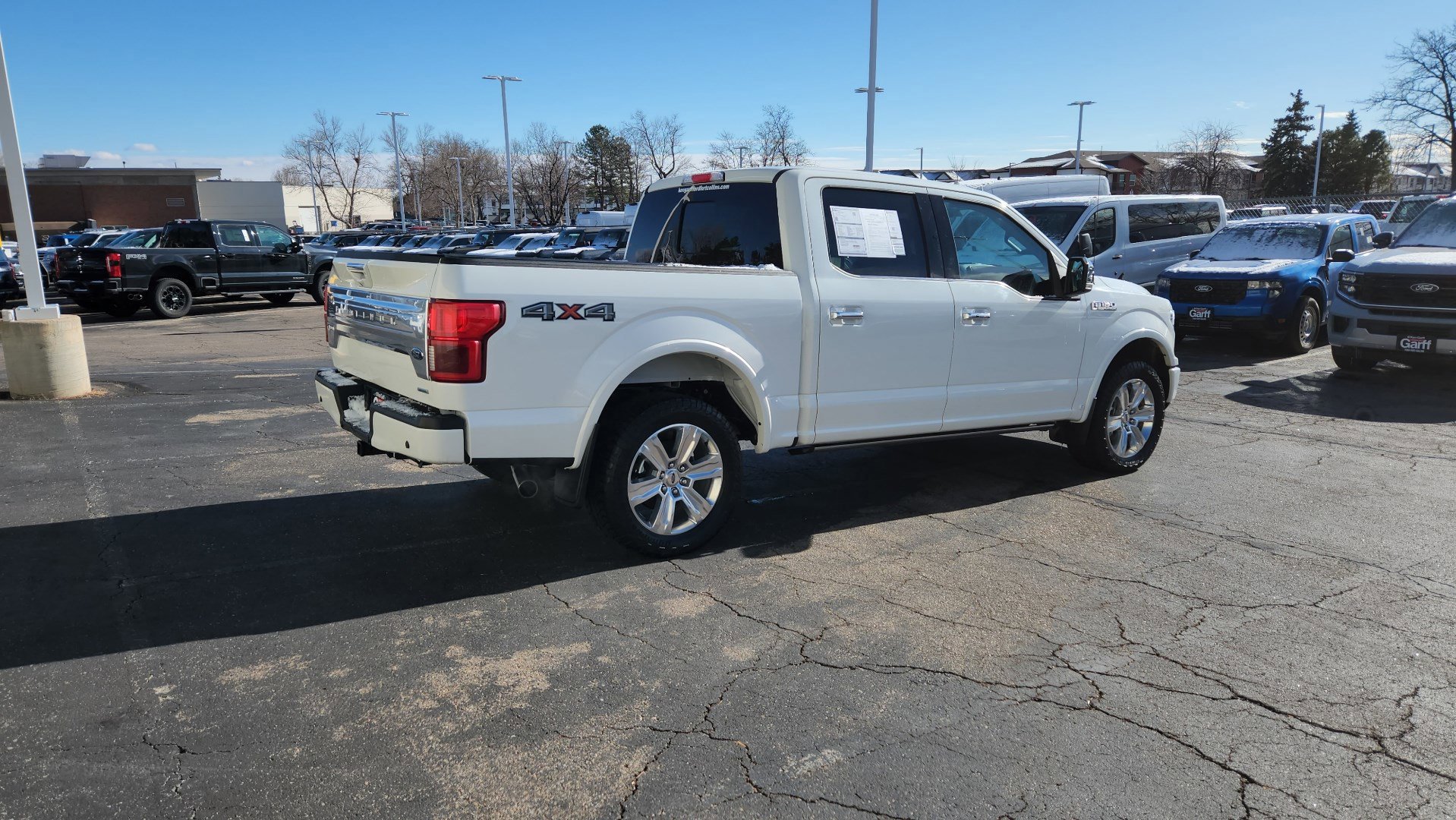 Certified 2020 Ford F150 Platinum w/ Equipment Group 701A Luxury image 16