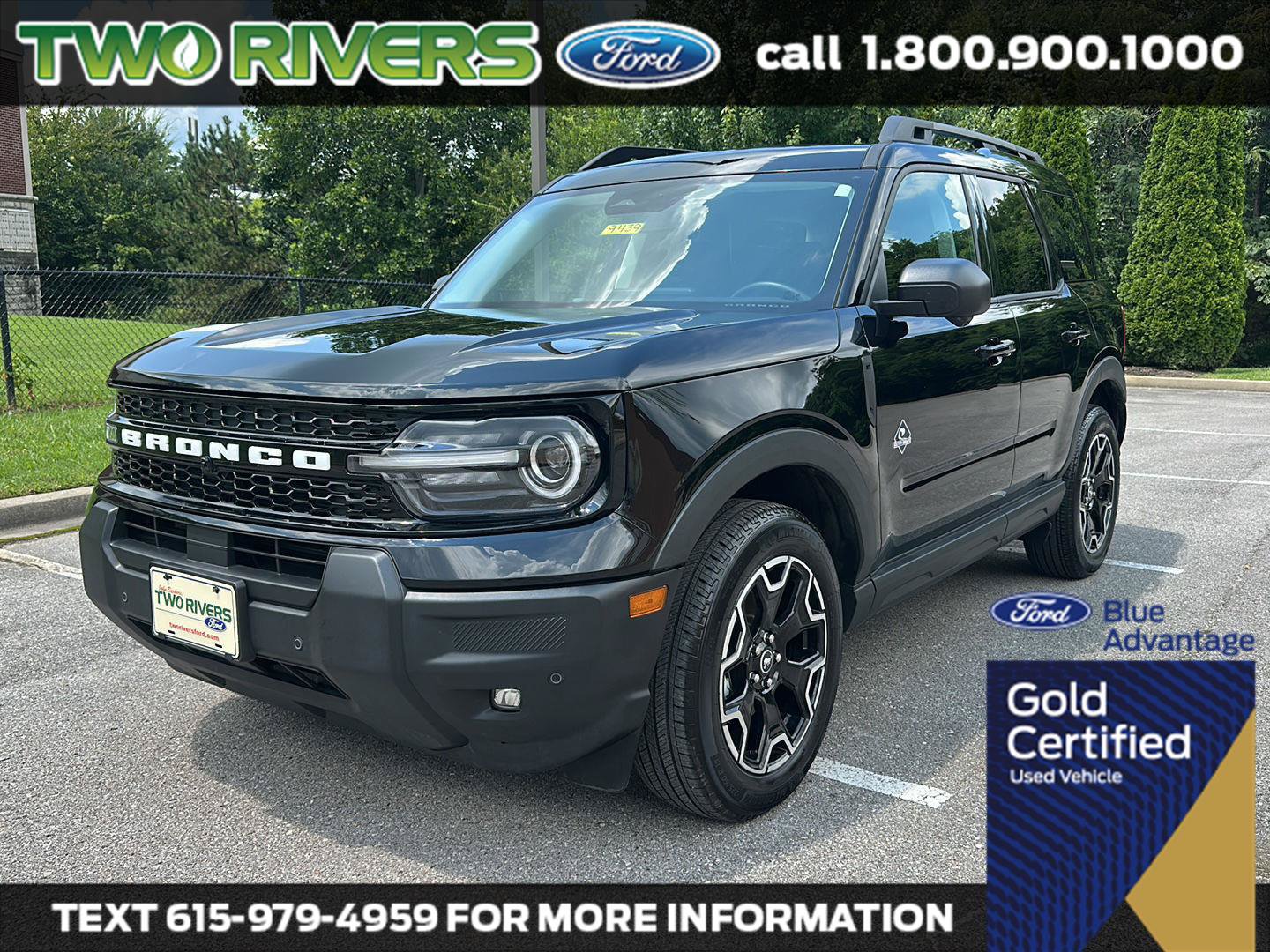 Certified 2025 Ford Bronco Sport Outer Banks w/ Outer Banks Tech Package+ AWD/4WD image 1