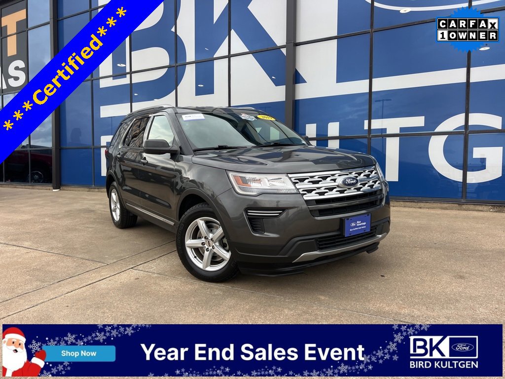 Certified 2019 Ford Explorer XLT