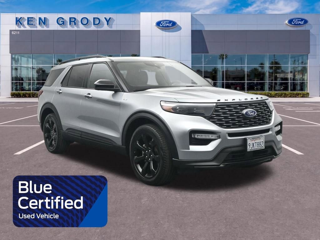 Certified 2023 Ford Explorer ST-Line w/ Class IV Trailer Tow Package