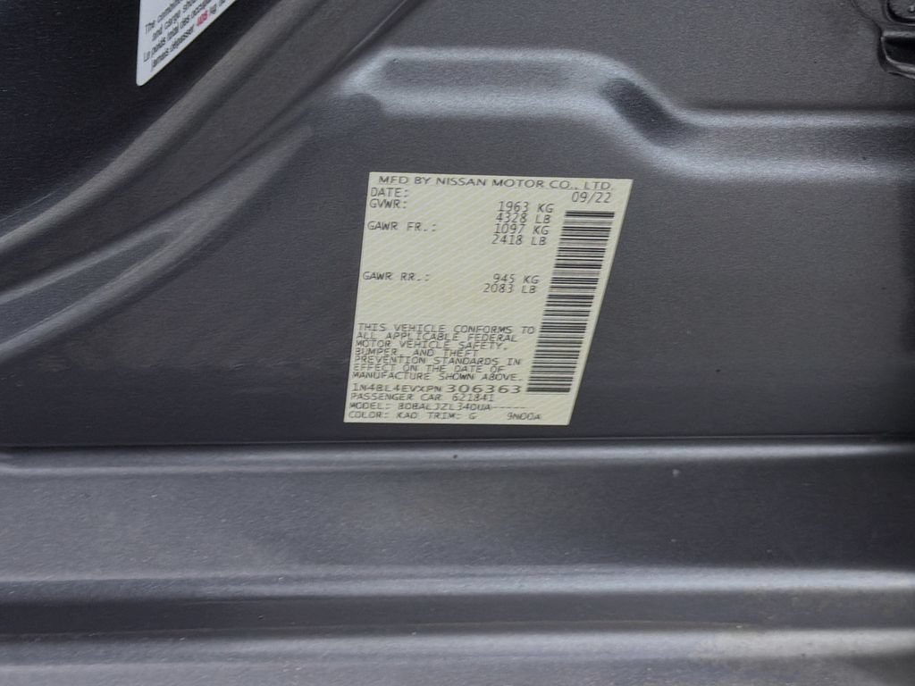 Used 2023 Nissan Altima 2.5 SL FWD image 36