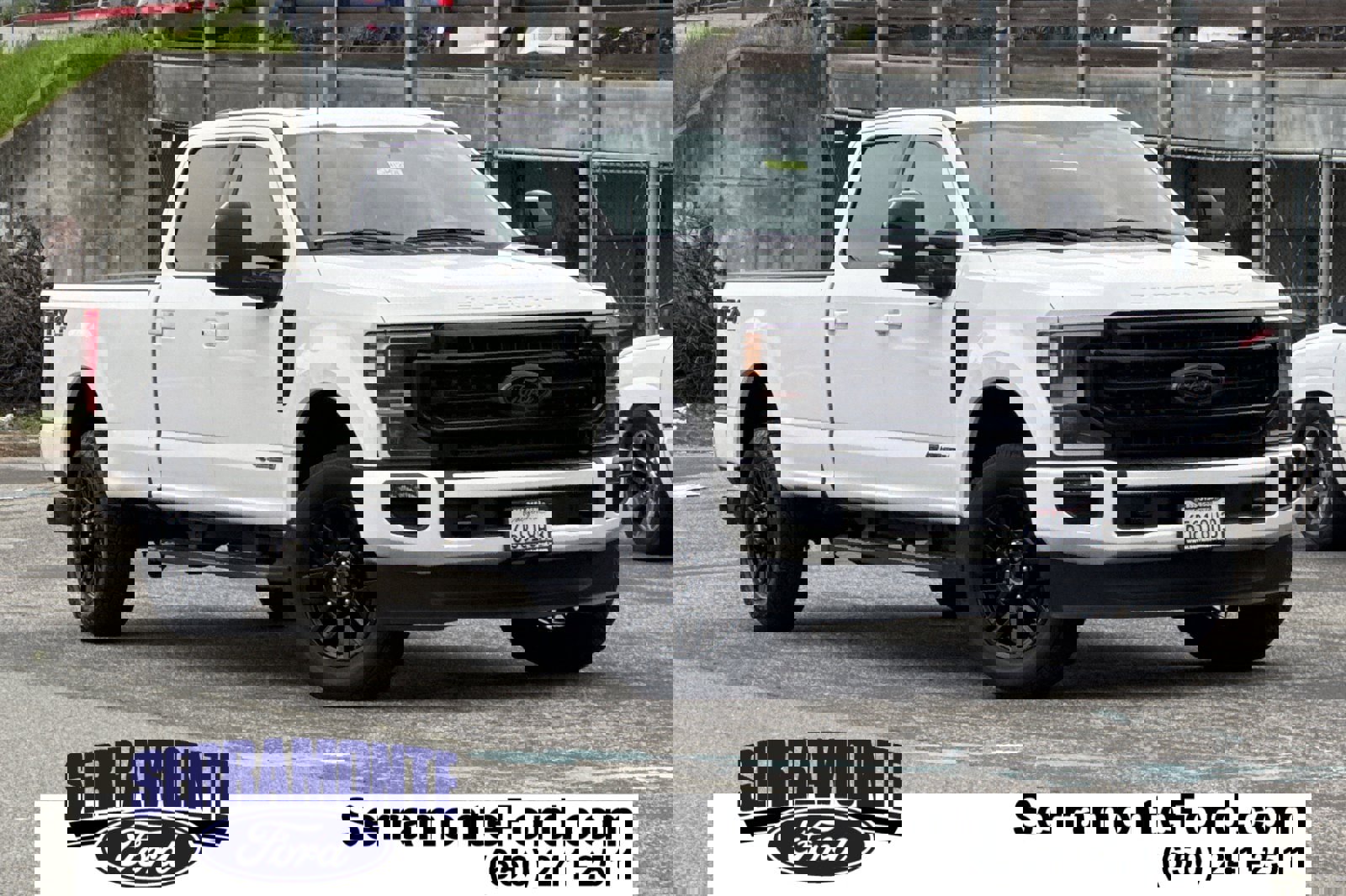 Certified 2022 Ford F350 Lariat w/ Black Appearance Package image 1