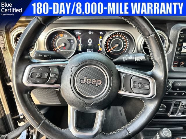Used 2020 Jeep Wrangler Unlimited Sahara w/ Uconnect 4C Nav & Sound Group AWD/4WD image 23