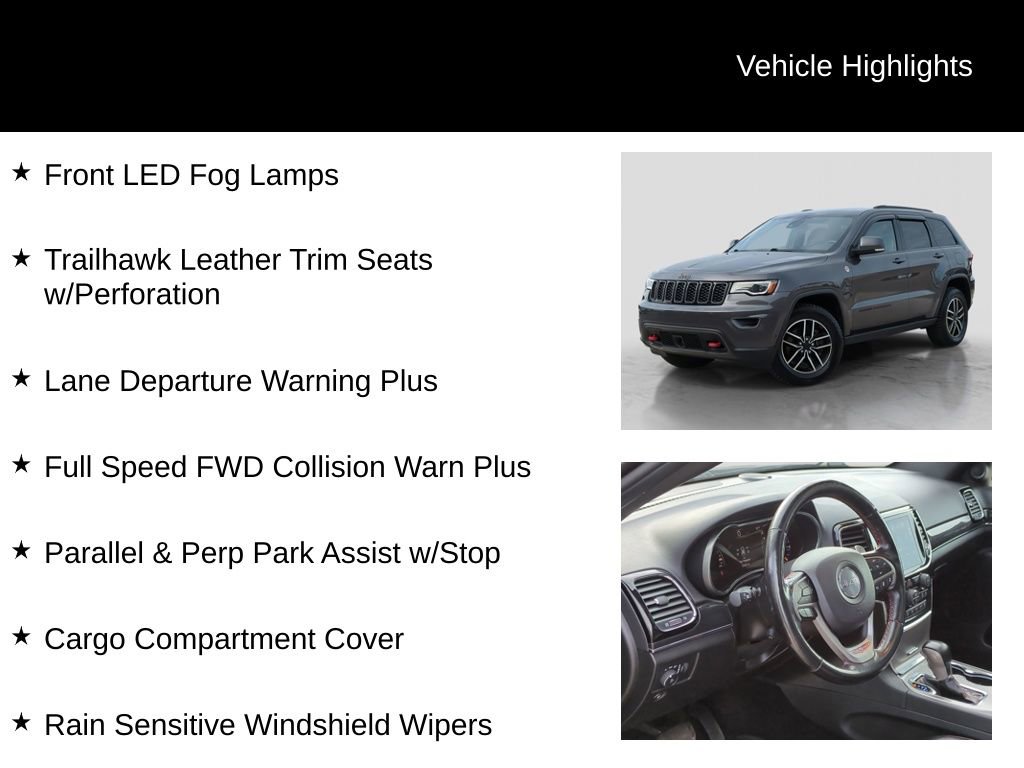 Used 2021 Jeep Grand Cherokee Trailhawk w/ Trailhawk Luxury Group image 31