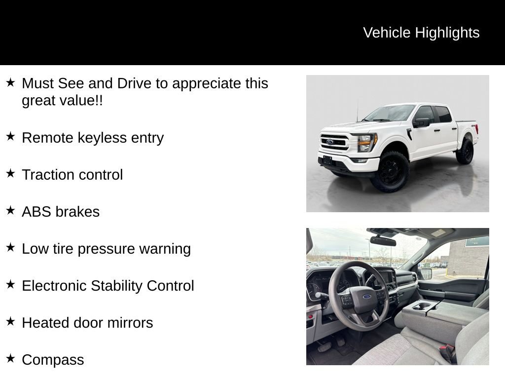 Certified 2023 Ford F150 XLT w/ Trailer Tow Package AWD/4WD image 16