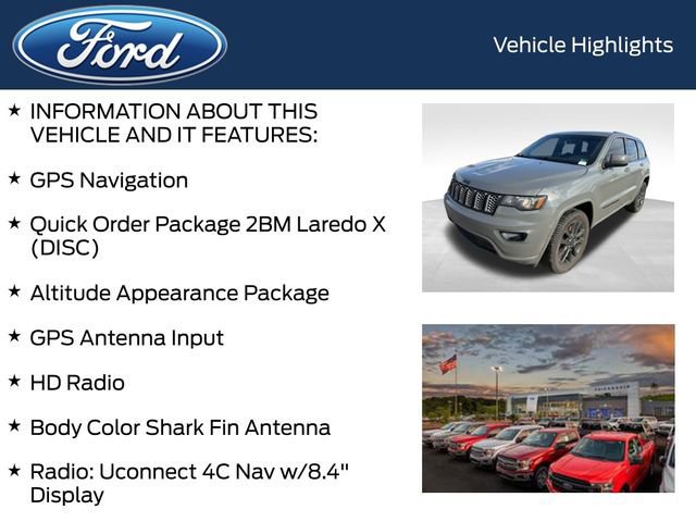 Used 2021 Jeep Grand Cherokee Laredo X image 6