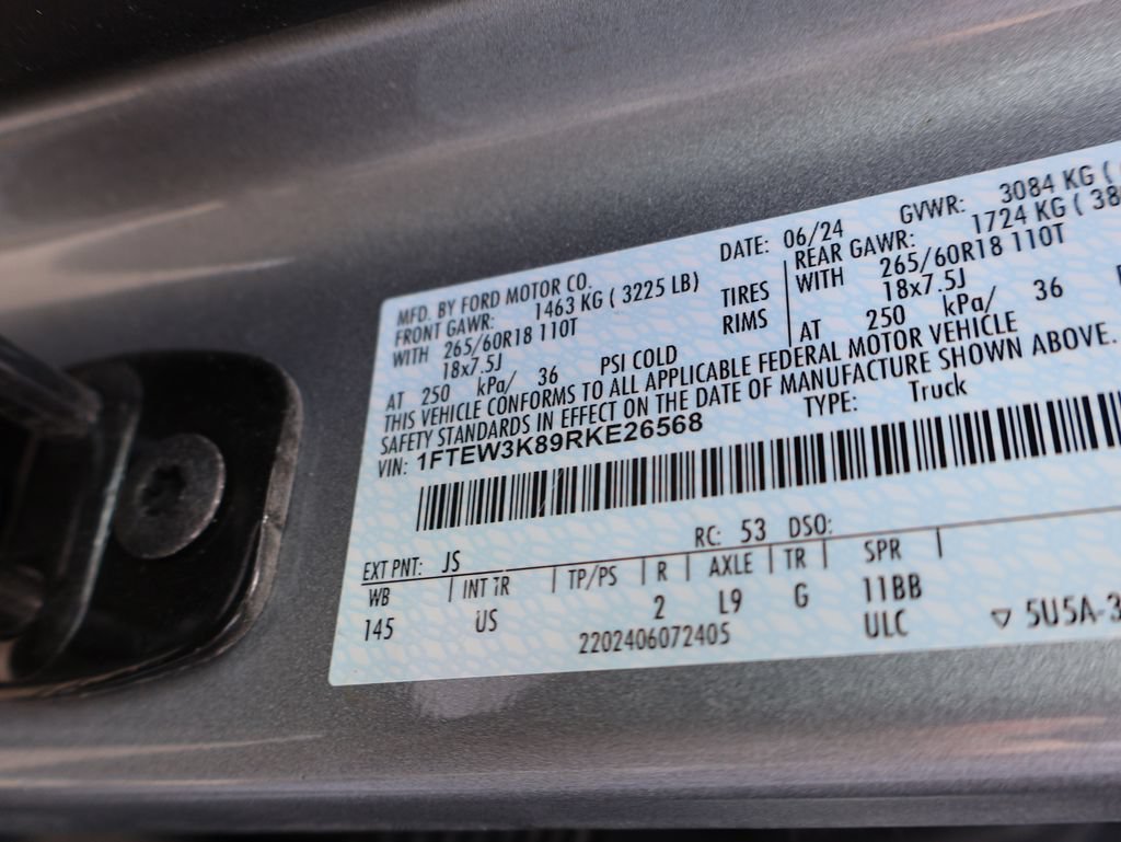 Certified 2024 Ford F150 XLT w/ Mobile Office Package RWD image 41