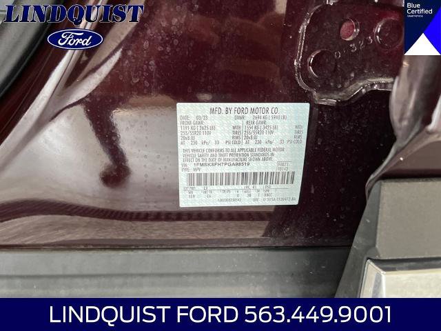 Certified 2023 Ford Explorer Limited w/ Limited Technology Package AWD/4WD image 23