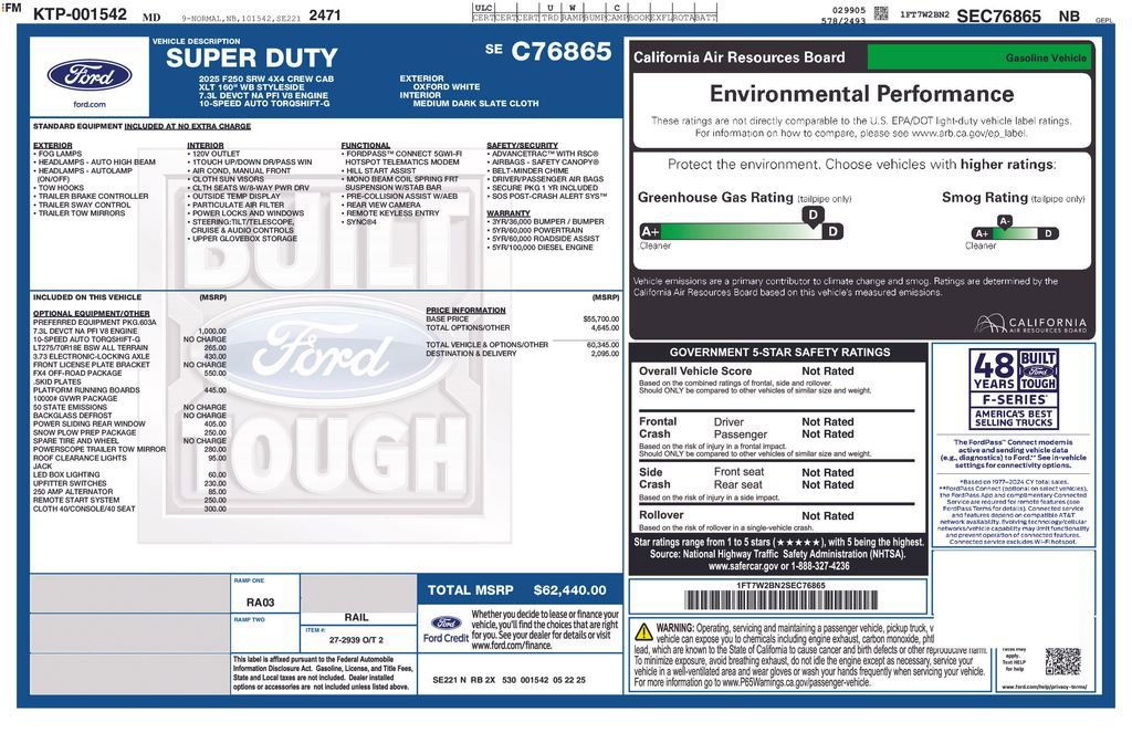 Certified 2025 Ford F250 XLT w/ FX4 Off-Road Package image 27