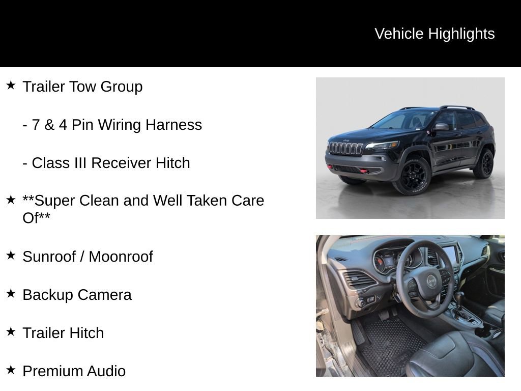 Used 2021 Jeep Cherokee Trailhawk image 11