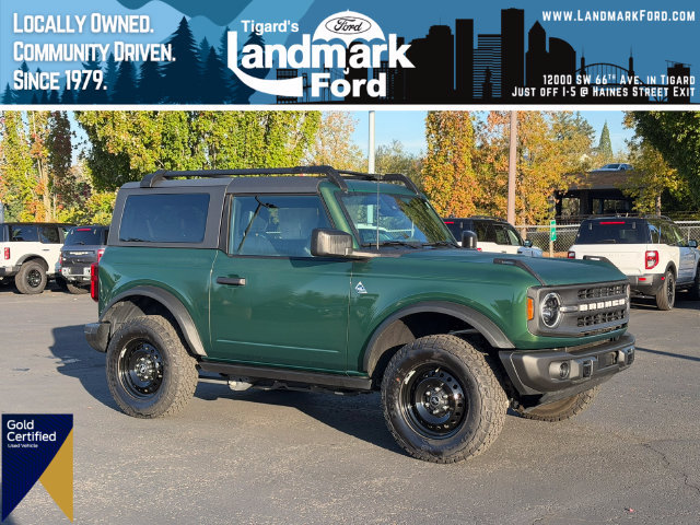 Certified 2022 Ford Bronco Black Diamond