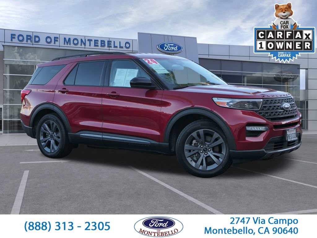 Certified 2024 Ford Explorer XLT w/ Equipment Group 202A