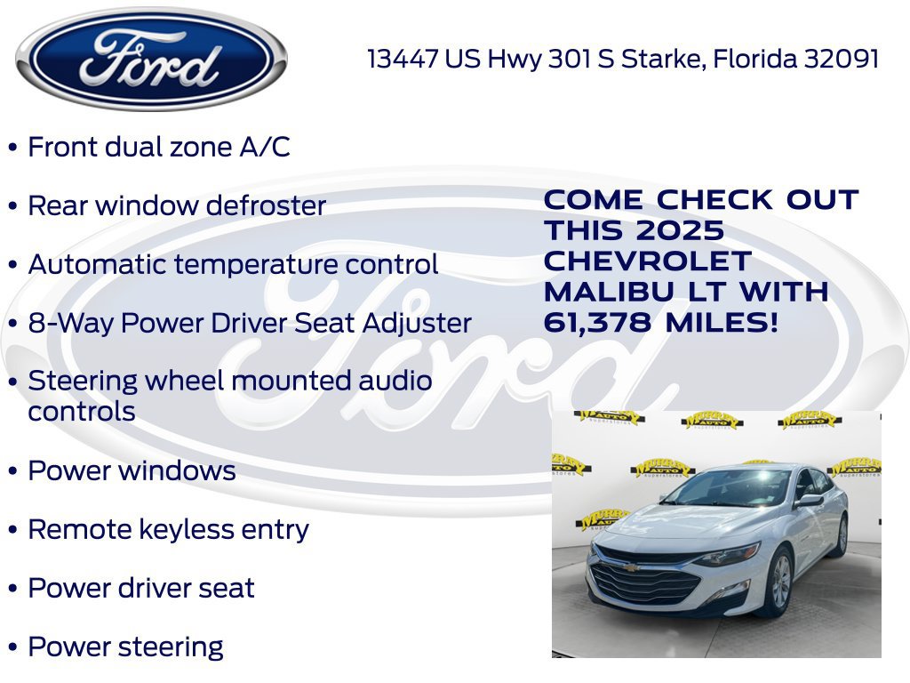 Used 2025 Chevrolet Malibu LT FWD image 22