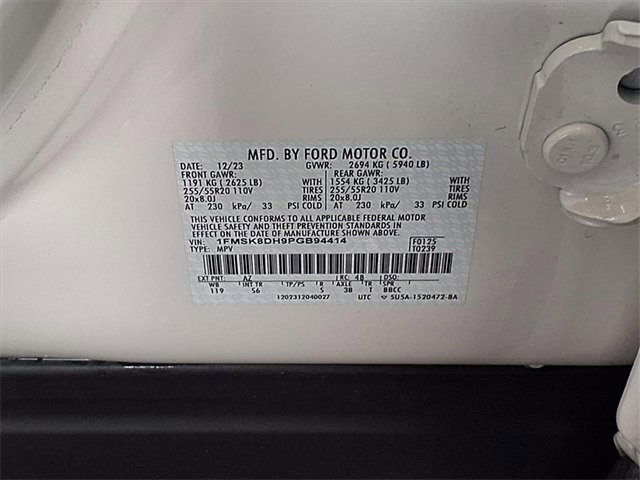 Certified 2023 Ford Explorer XLT w/ Equipment Group 202A image 36