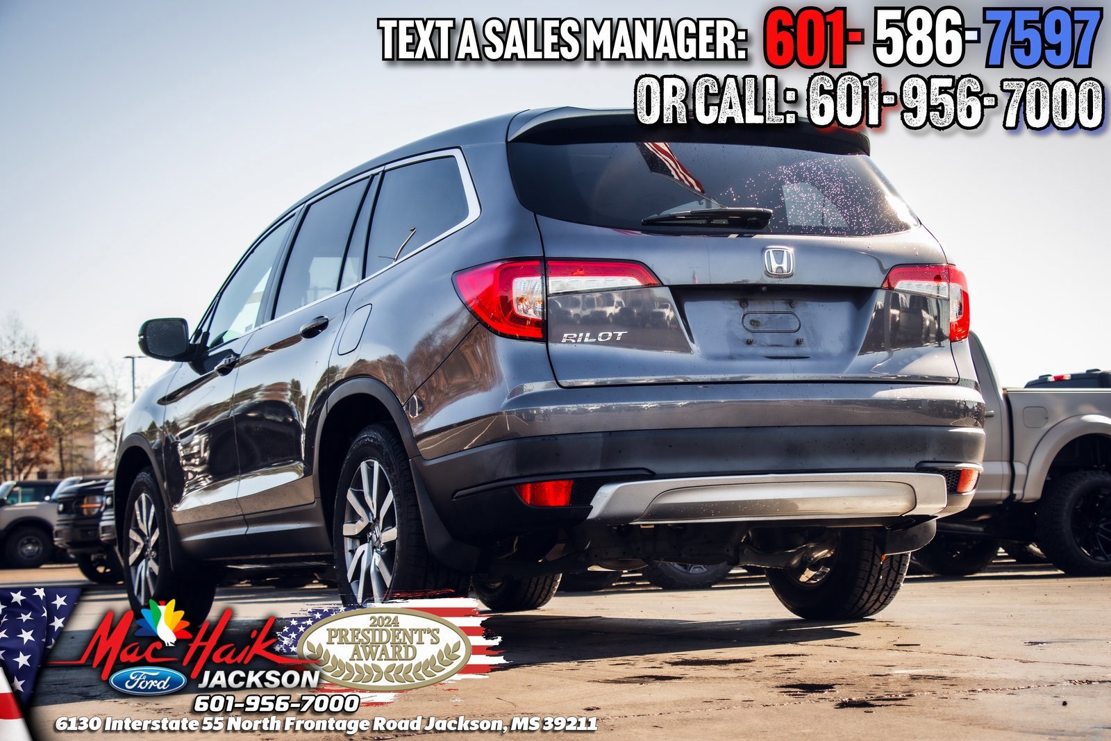 Used 2021 Honda Pilot EX-L image 2