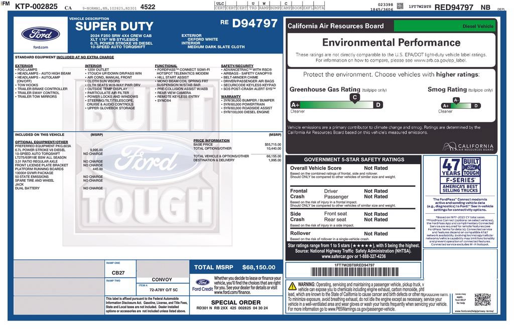 Certified 2024 Ford F250 XLT AWD/4WD image 46
