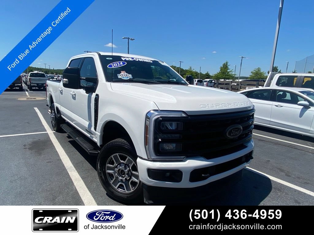 Certified 2024 Ford F250 Lariat w/ Black Appearance Package