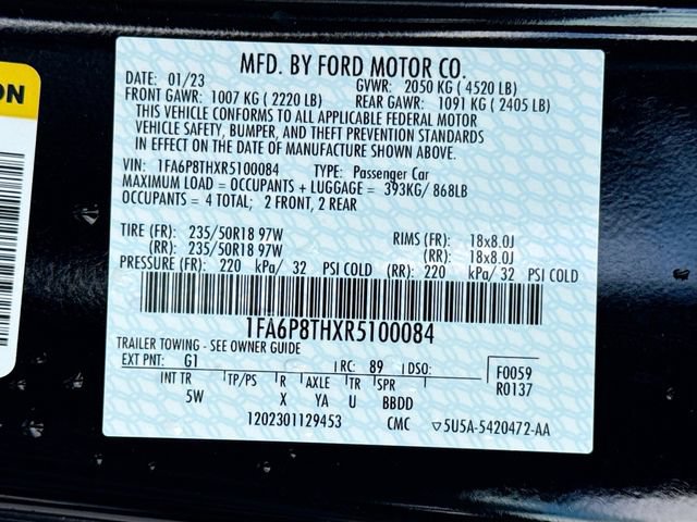 Certified 2024 Ford Mustang Premium RWD image 37