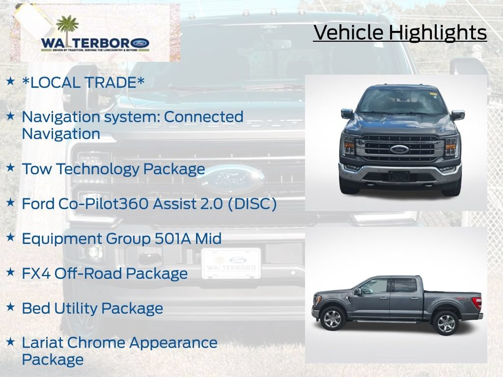 Certified 2022 Ford F150 Lariat AWD/4WD image 21