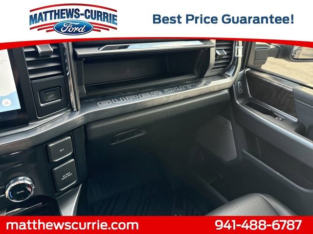Certified 2025 Ford F250 Lariat w/ Black Appearance Package AWD/4WD image 25