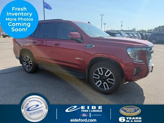 Used 2021 GMC Yukon AT4 w/ Rear Media and Nav Package
