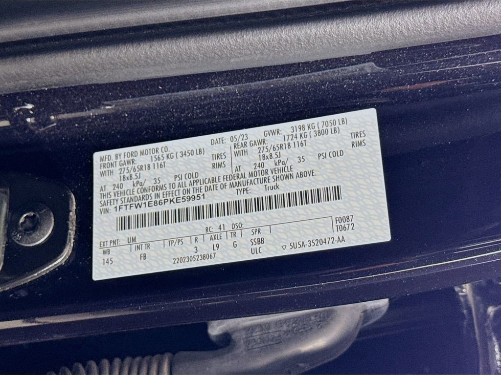 Certified 2023 Ford F150 XLT w/ Equipment Group 302A High image 34