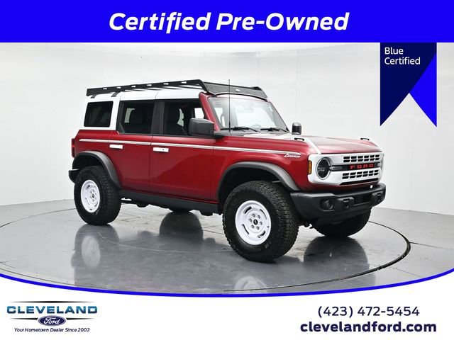 Certified 2025 Ford Bronco Heritage Edition AWD/4WD image 1