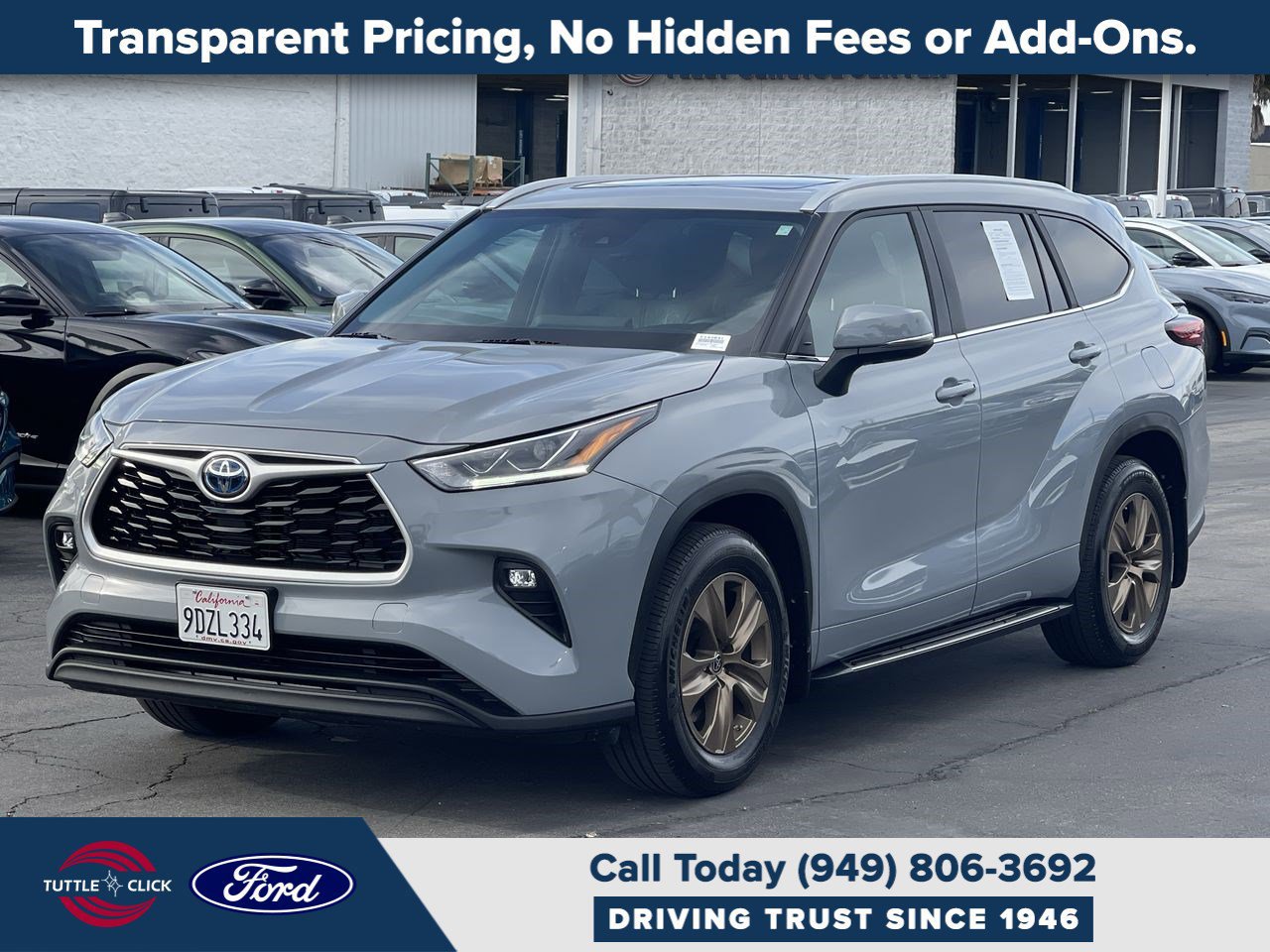 Used 2023 Toyota Highlander Bronze Edition image 2