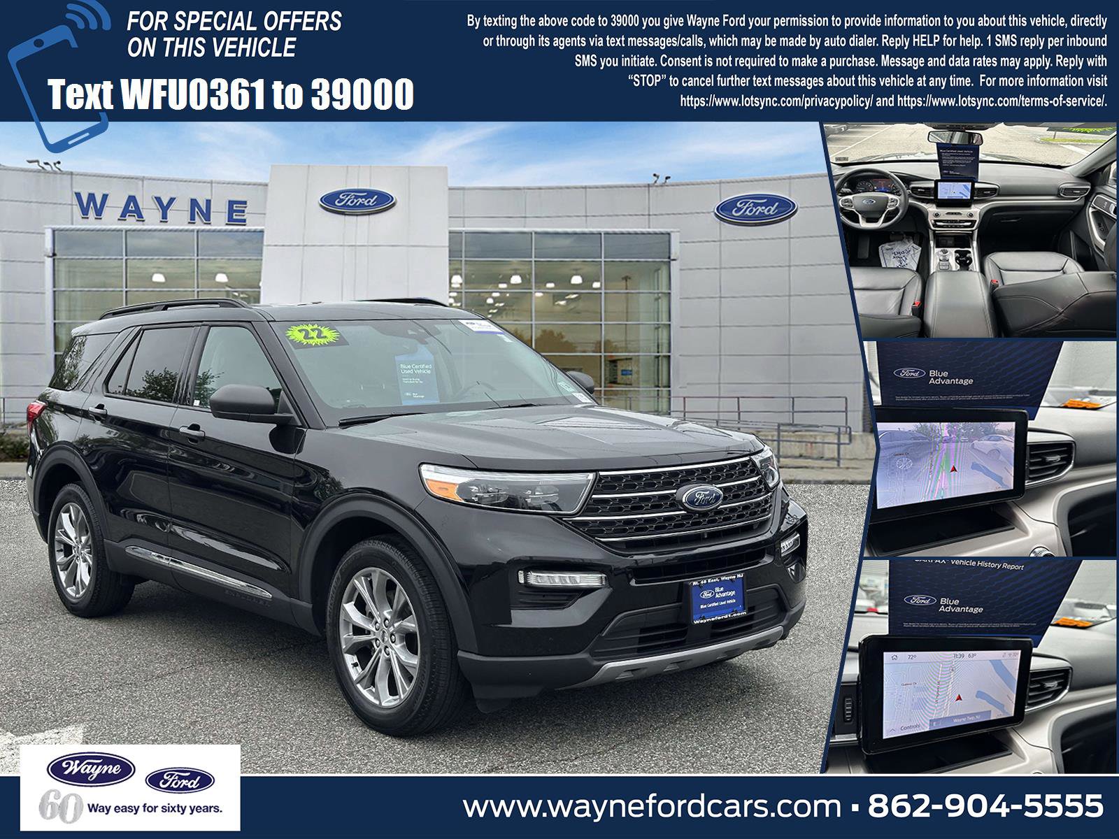 Certified 2022 Ford Explorer XLT w/ Equipment Group 202A