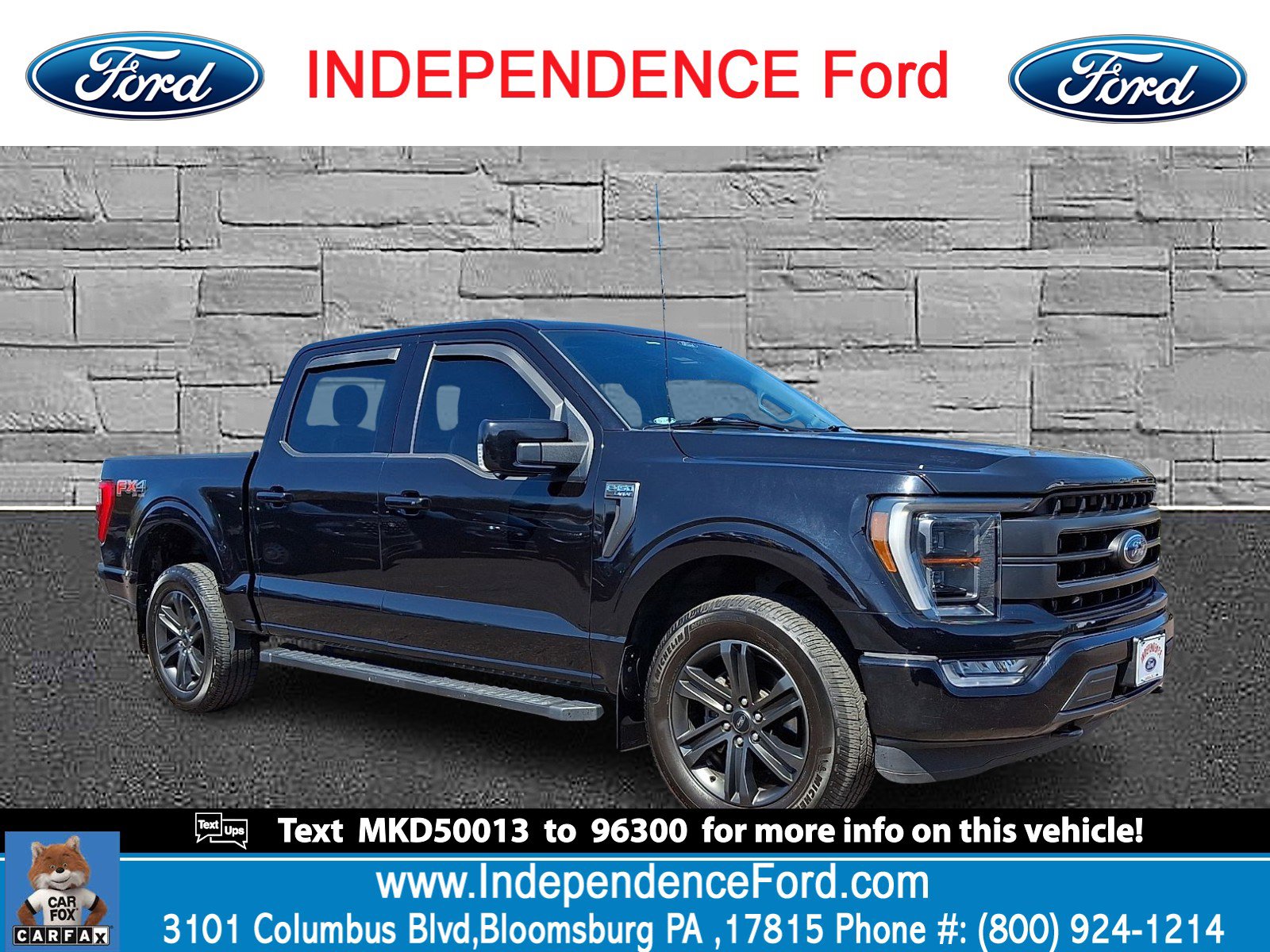 Certified 2021 Ford F150 Lariat w/ Equipment Group 502A High