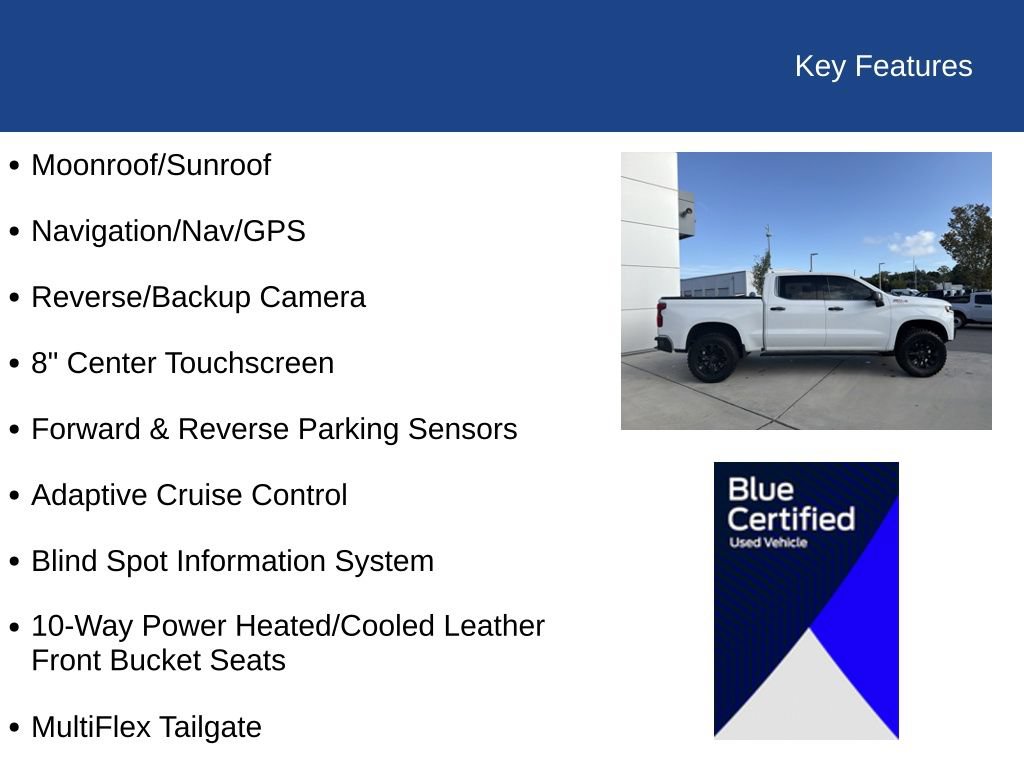 Used 2022 Chevrolet Silverado 1500 LTZ w/ LTZ Premium Package AWD/4WD image 31
