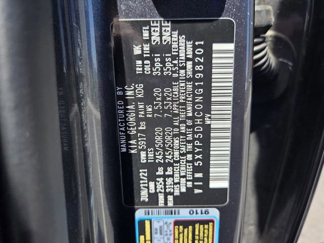 Used 2022 Kia Telluride SX w/ Nightfall Edition Package image 20