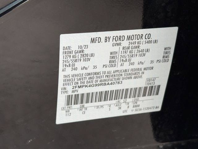 Certified 2024 Ford Edge SE w/ Black Appearance Package AWD/4WD image 33