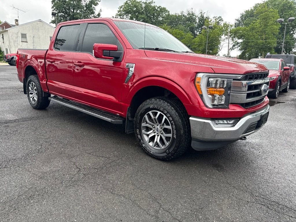 Certified 2021 Ford F150 Lariat w/ FX4 Off-Road Package AWD/4WD image 3
