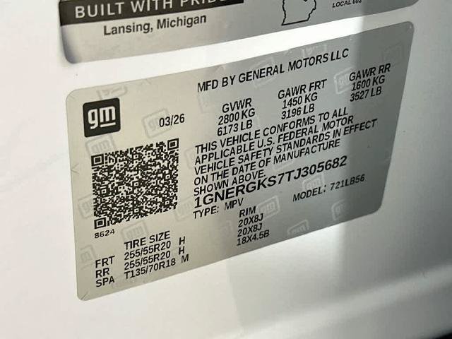 Used 2026 Chevrolet Traverse LT w/ Midnight/Sport Edition FWD image 23