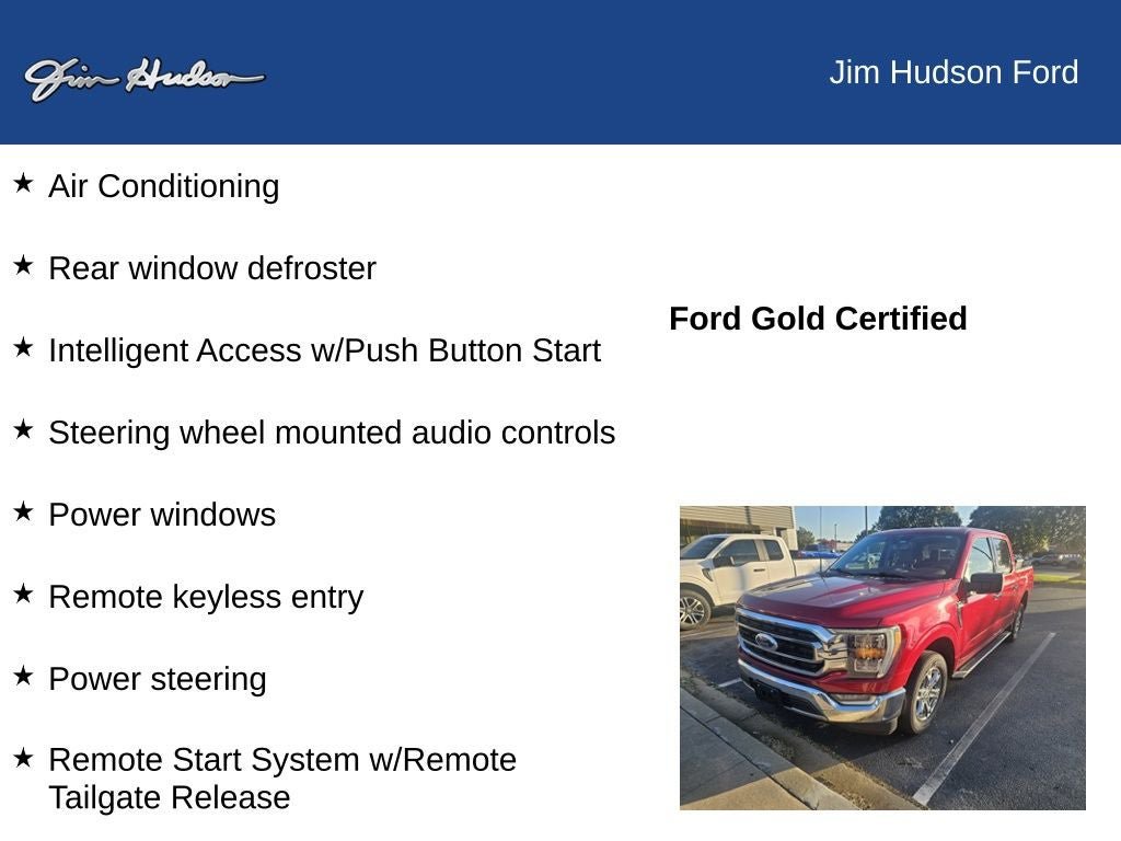 Certified 2021 Ford F150 XLT w/ Equipment Group 302A High RWD image 12