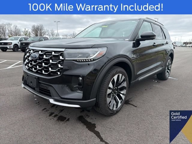 Certified 2025 Ford Explorer Platinum w/ LUX Leather Package AWD/4WD video 2